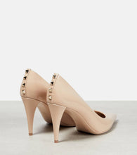 Valentino Garavani Rockstud patent leather pumps