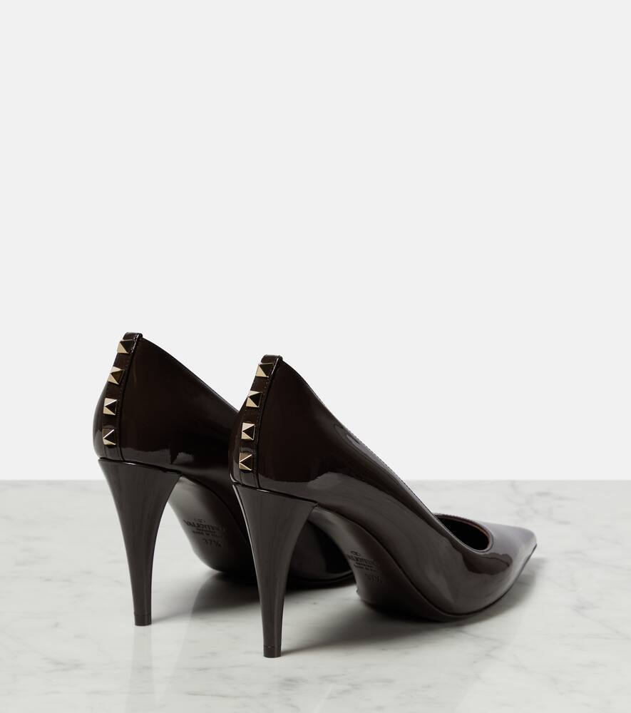 Valentino Garavani Rockstud patent leather pumps