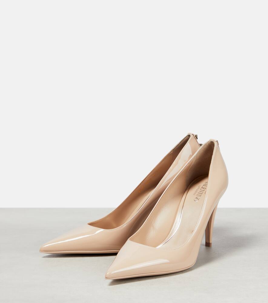 Valentino Garavani Rockstud patent leather pumps
