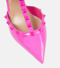 Valentino Garavani Rockstud patent leather pumps