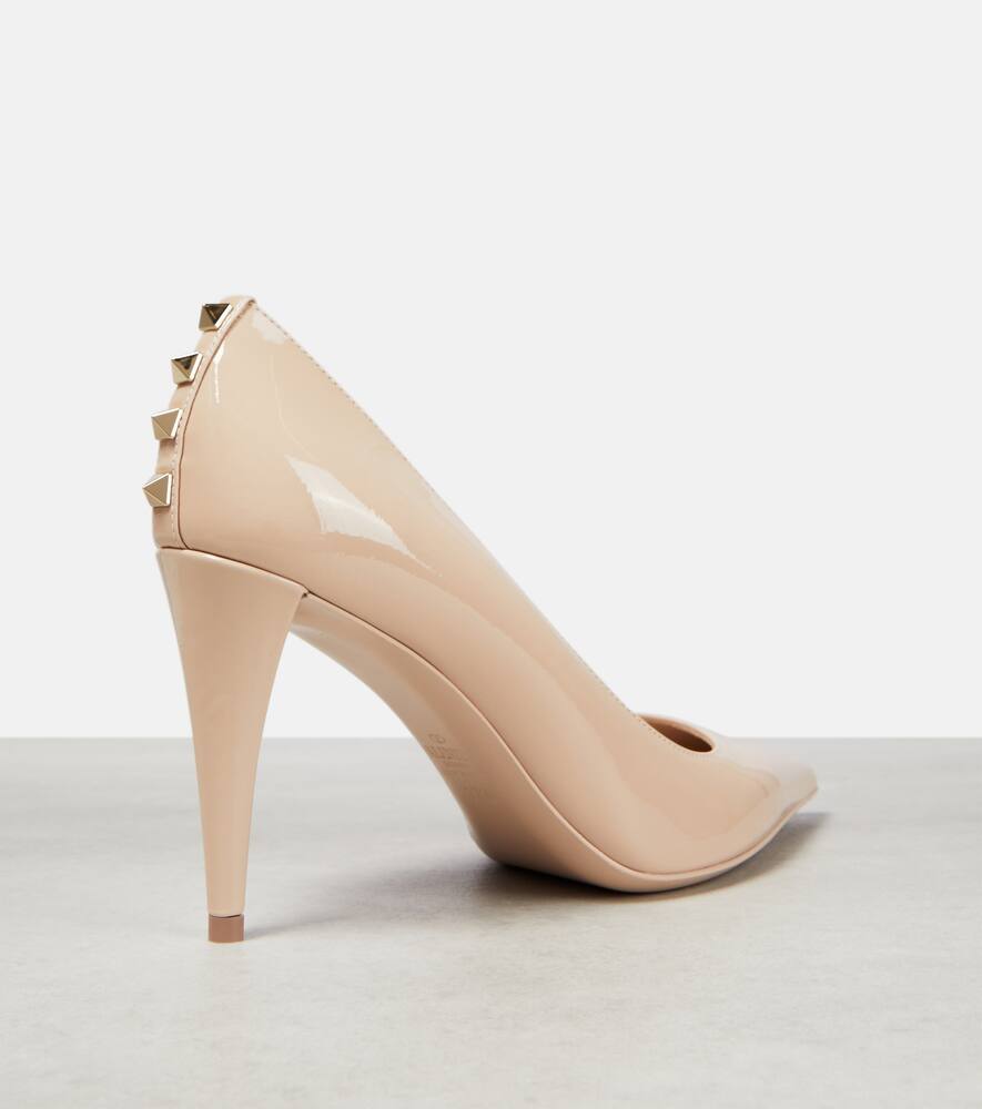 Valentino Garavani Rockstud patent leather pumps