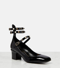 Valentino Garavani Rockstud patent leather pumps