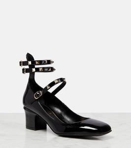 Valentino Garavani Rockstud patent leather pumps