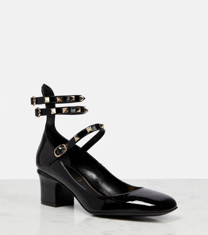 Valentino Garavani Rockstud patent leather pumps