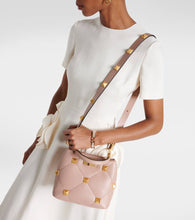 Valentino Garavani Roman Stud Small leather tote bag