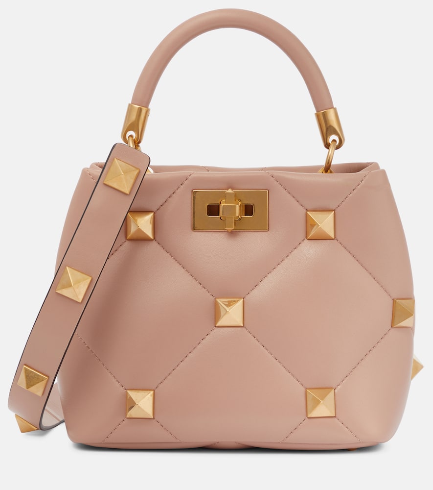 Valentino Garavani Roman Stud Small leather tote bag