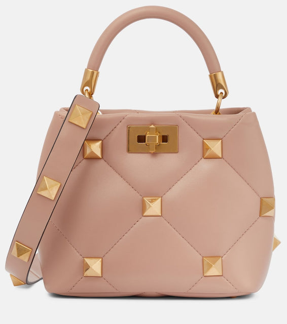 Valentino Garavani Roman Stud Small leather tote bag