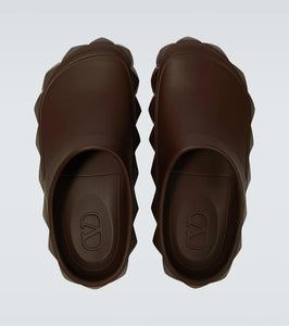 Valentino Garavani Roman Stud Turtle clogs