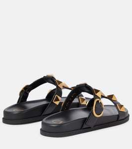 Valentino Garavani Roman Stud leather slides