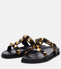 Valentino Garavani Roman Stud leather slides