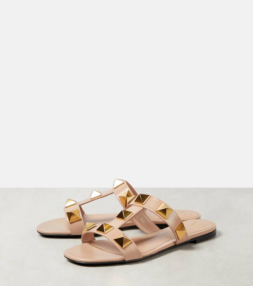 Valentino Garavani Roman Stud leather slides