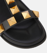 Valentino Garavani Roman Stud leather slides