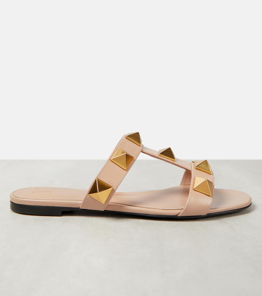 Valentino Garavani Roman Stud leather slides