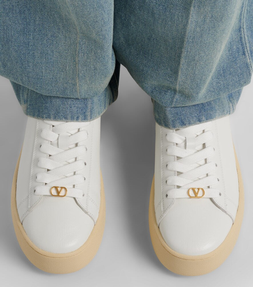 Valentino Garavani Royco 55 leather platform sneakers