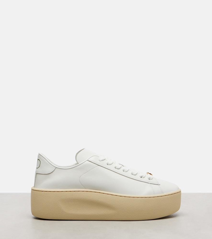Valentino Garavani Royco 55 leather platform sneakers