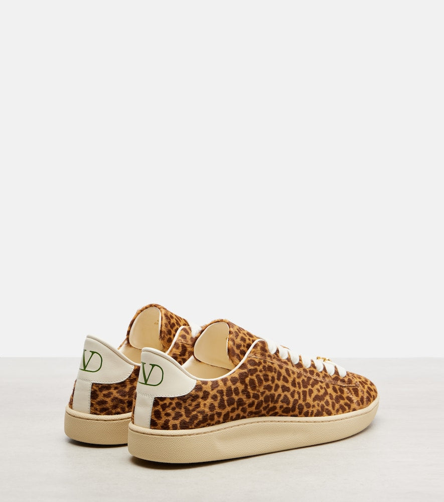 Valentino Garavani Royco calf hair sneakers