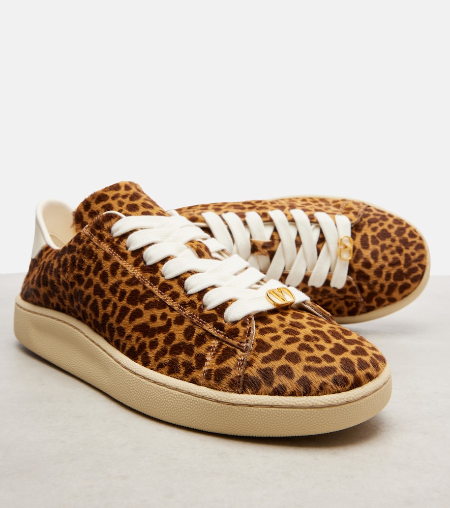 Valentino Garavani Royco calf hair sneakers