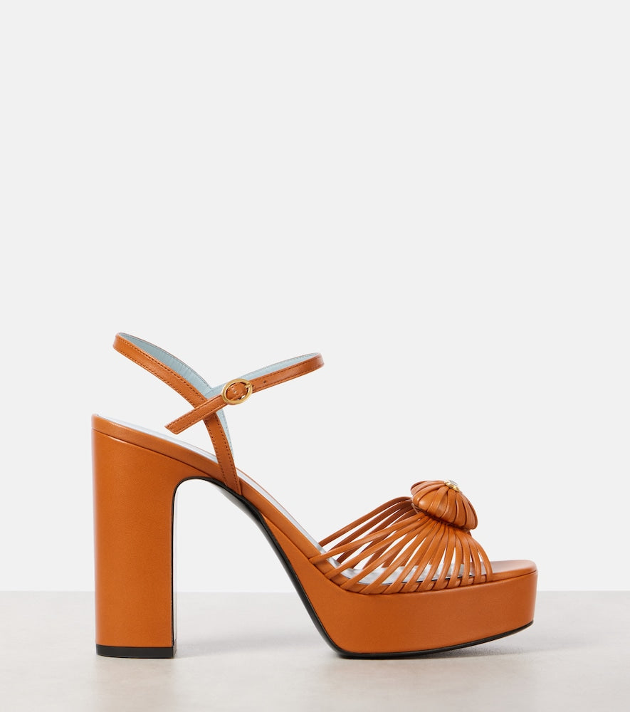 Valentino Garavani Sandal Royal 115 leather platform sandals