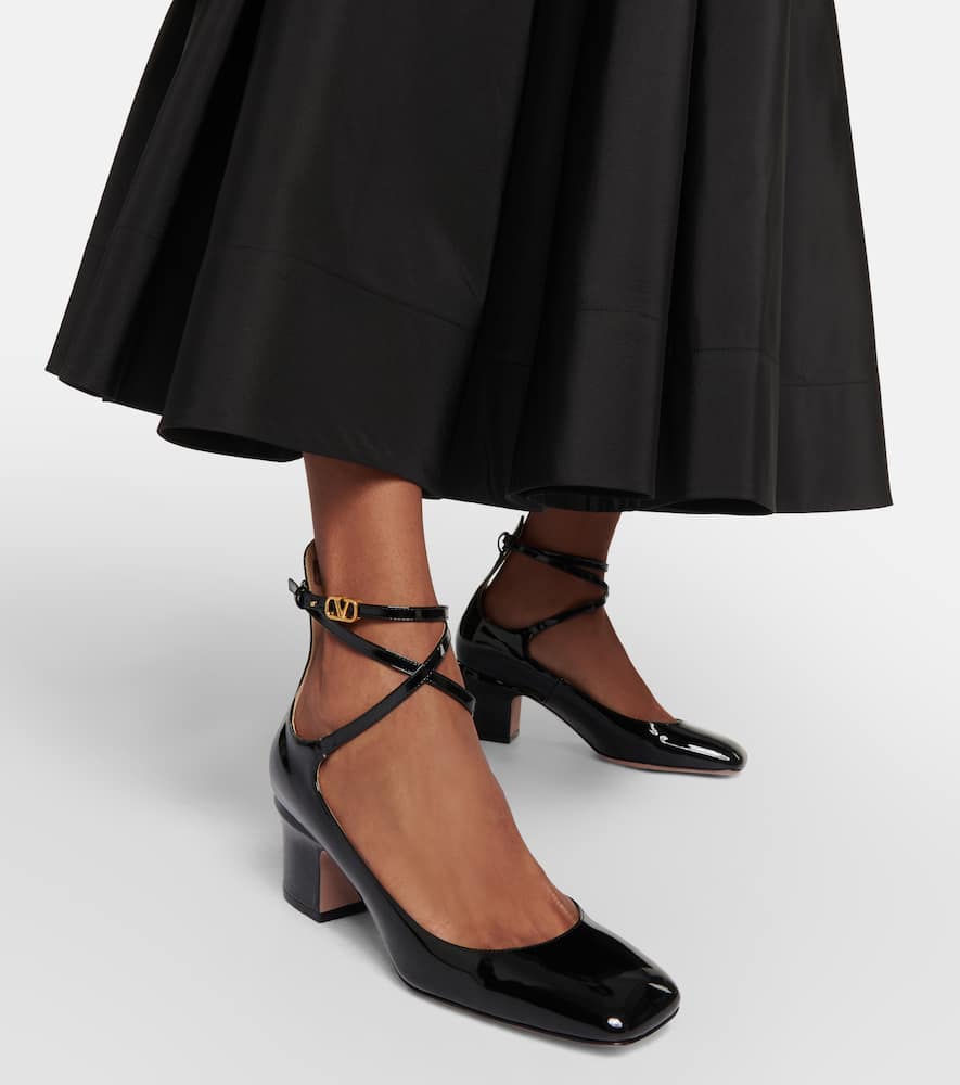 Valentino Garavani Tan-Go 60 patent leather pumps