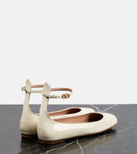 Valentino Garavani Tan-Go patent leather ballet flats
