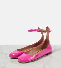 Valentino Garavani Tan-Go patent leather ballet flats