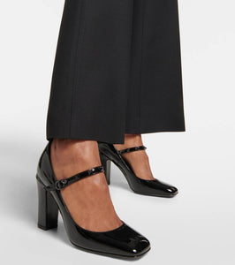 Valentino Garavani Tan-Go patent leather pumps