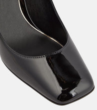Valentino Garavani Tan-Go patent leather pumps