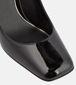 Valentino Garavani Tan-Go patent leather pumps