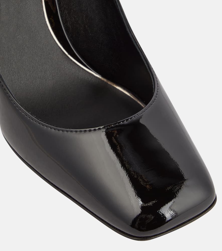 Valentino Garavani Tan-Go patent leather pumps