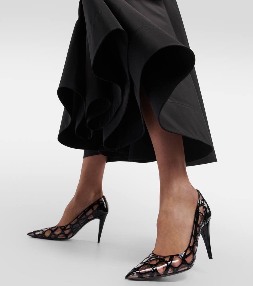 Valentino Garavani Toile Iconographe PVC pumps