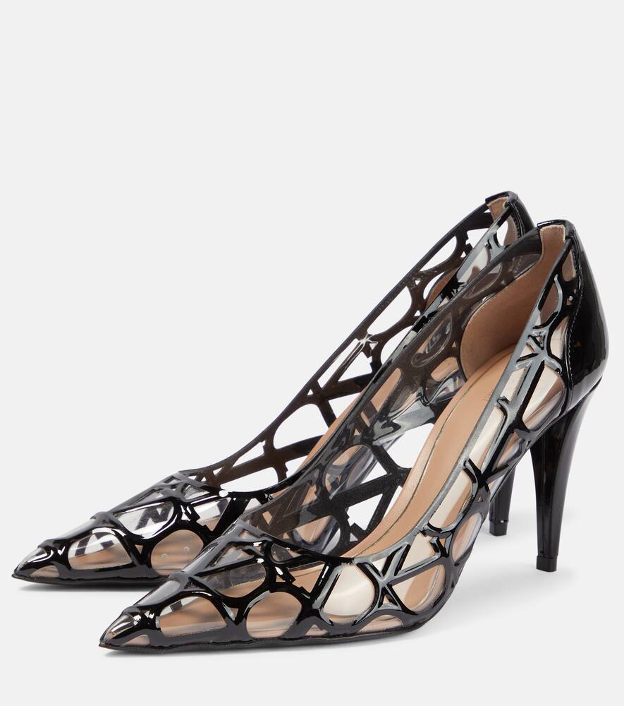 Valentino Garavani Toile Iconographe PVC pumps