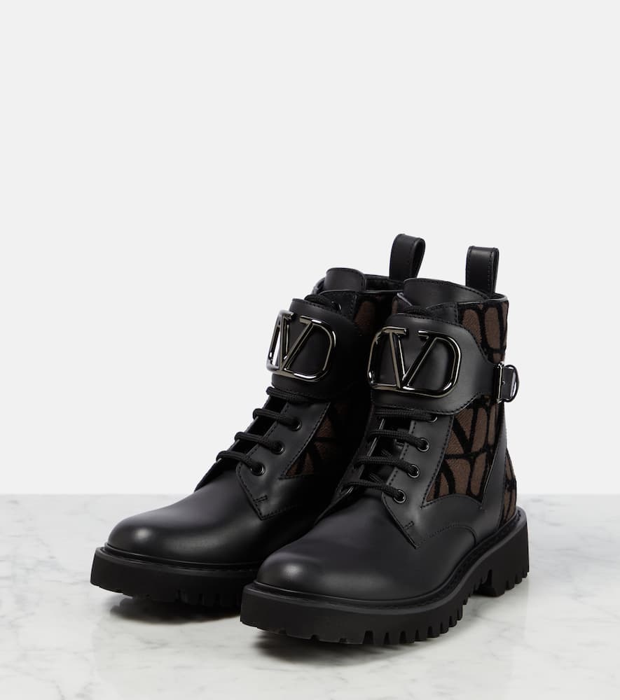 Valentino Garavani Toile Iconographe ankle boots