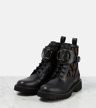 Valentino Garavani Toile Iconographe ankle boots