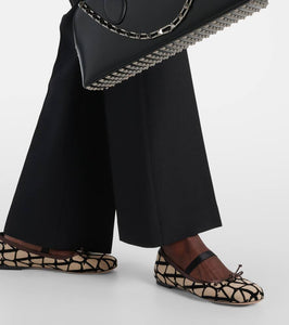 Valentino Garavani Toile Iconographe ballet flats