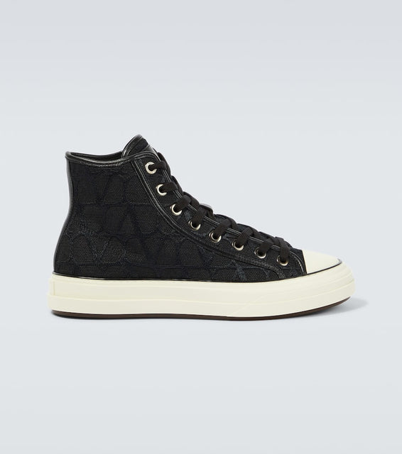Valentino Garavani Toile Iconographe canvas sneakers