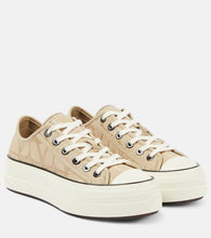 Valentino Garavani Totaloop Toile Iconographe canvas sneakers