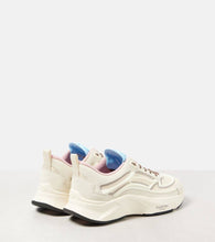 Valentino Garavani True Actress leather-trimmed sneakers