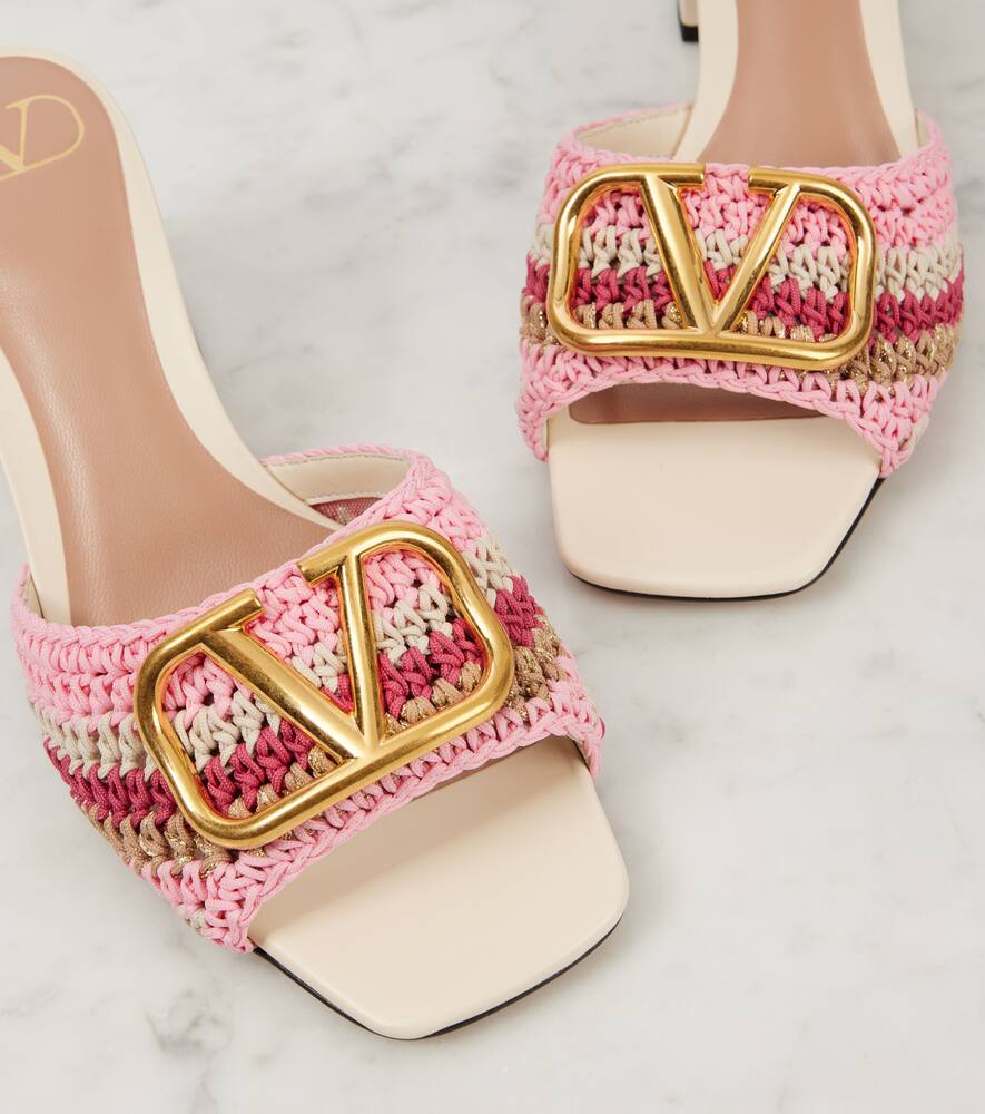 Valentino Garavani VLogo 60 crochet mules