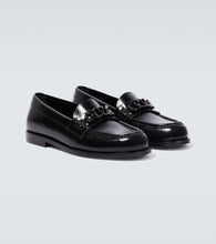 Valentino Garavani VLogo Chain leather loafers