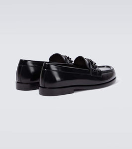Valentino Garavani VLogo Chain leather loafers