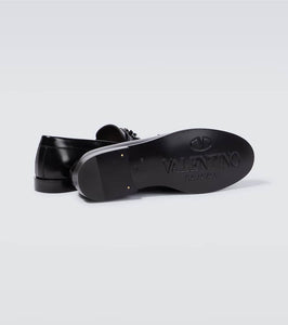 Valentino Garavani VLogo Chain leather loafers