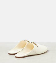 Valentino Garavani VLogo Gate leather mules