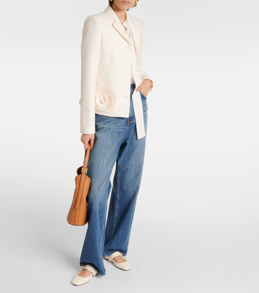 Valentino Garavani VLogo Locker Mary Jane flats