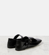 Valentino Garavani VLogo Locker patent leather Mary Jane flats