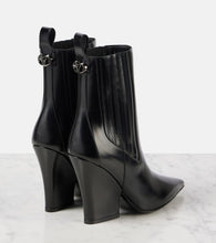 Valentino Garavani VLogo Lockette leather ankle boots