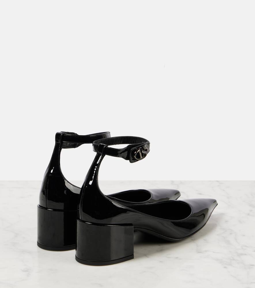 Valentino Garavani VLogo Lockette leather pumps