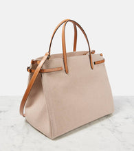 Valentino Garavani VLogo Mini leather-trimmed shoulder bag