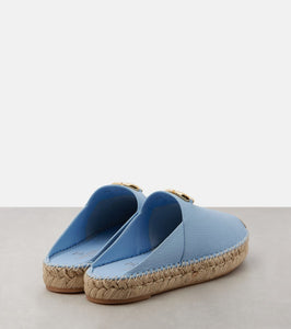 Valentino Garavani VLogo Moon leather espadrilles