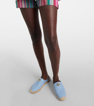 Valentino Garavani VLogo Moon leather espadrilles