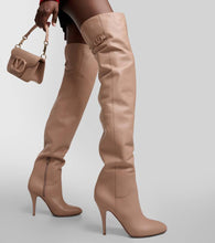 Valentino Garavani VLogo Signature 105 leather over-the-knee boots